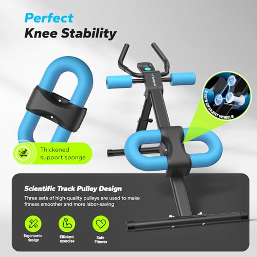 MERACH Ab Machine, Adjustable Ab Trainer for Home Gym O439978