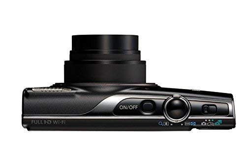 Canon PowerShot ELPH 360 Digital Camera, 12x Optical Zoom, Wi-Fi, Silver (Renewed) J99607