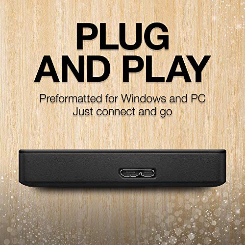 Seagate Portable 2TB External Hard Drive HDD USB 3.0 M55534