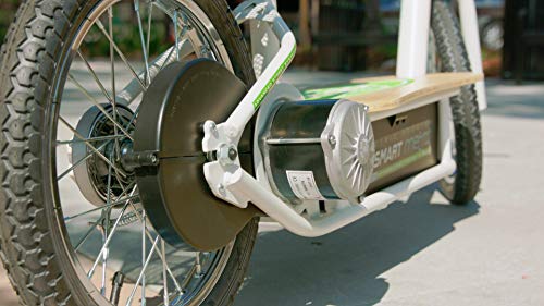 EcoSmart Metro Electric Scooter with Padded Seat and 16" Air-Filled Tires D946