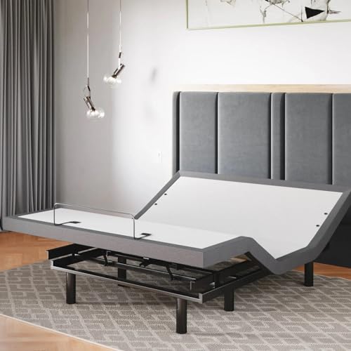 Sven & Son Classic Adjustable Bed Base Split King with Hybrid Spring Mattress I50028