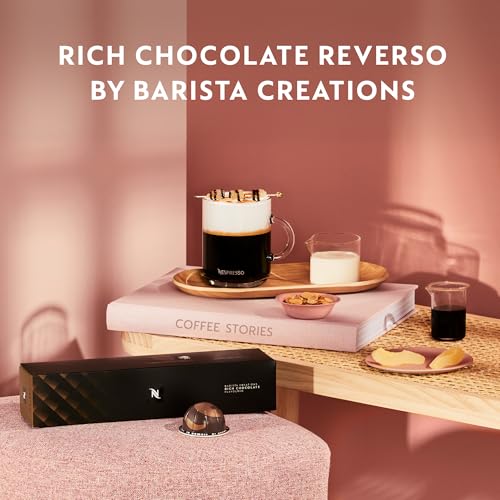 Nespresso Vertuo Barista Flavored Medium Roast Coffee Pods, 30 Count Z6730
