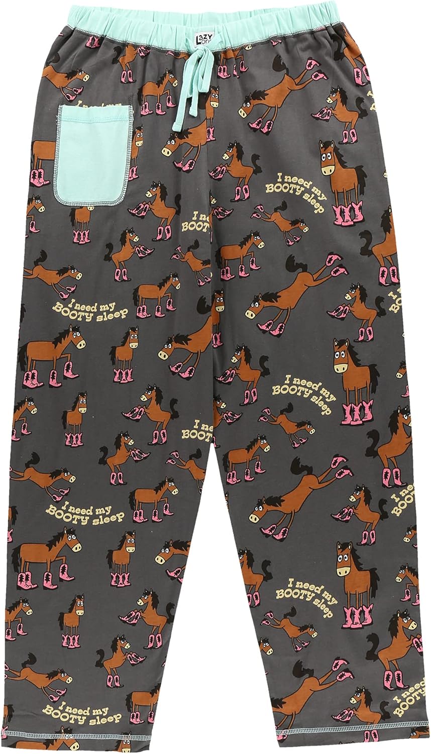 Lazy One Women's Pajama Pants and Top Set, Farm Print W432