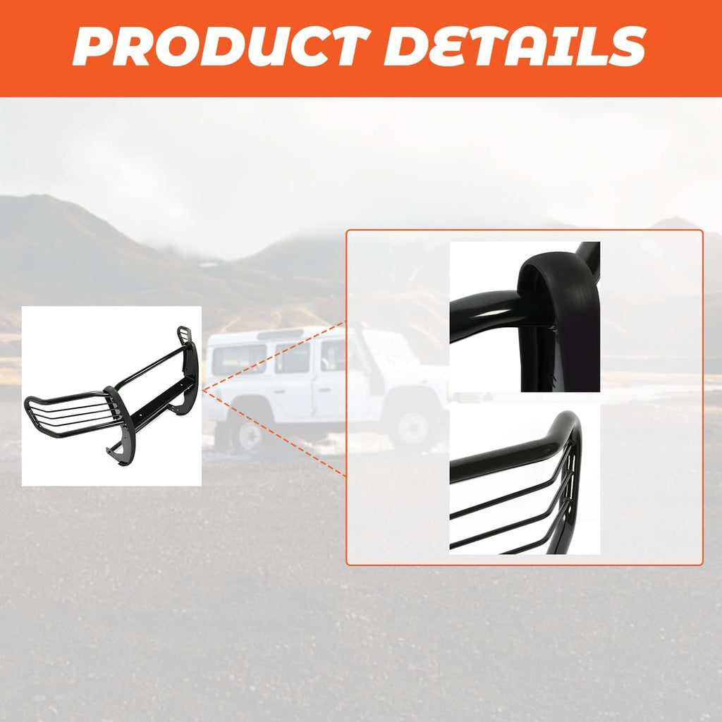Kojem Brush Grill Guard for 2005-2014 Toyota Tacoma Front Bumper I4033
