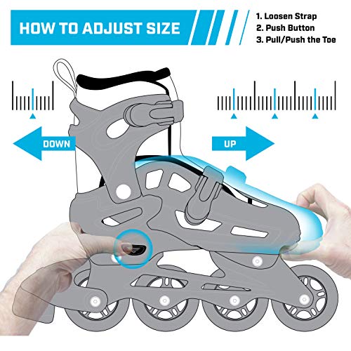 Roller Derby Women's V-Tech 500 Adjustable Inline Skate J167
