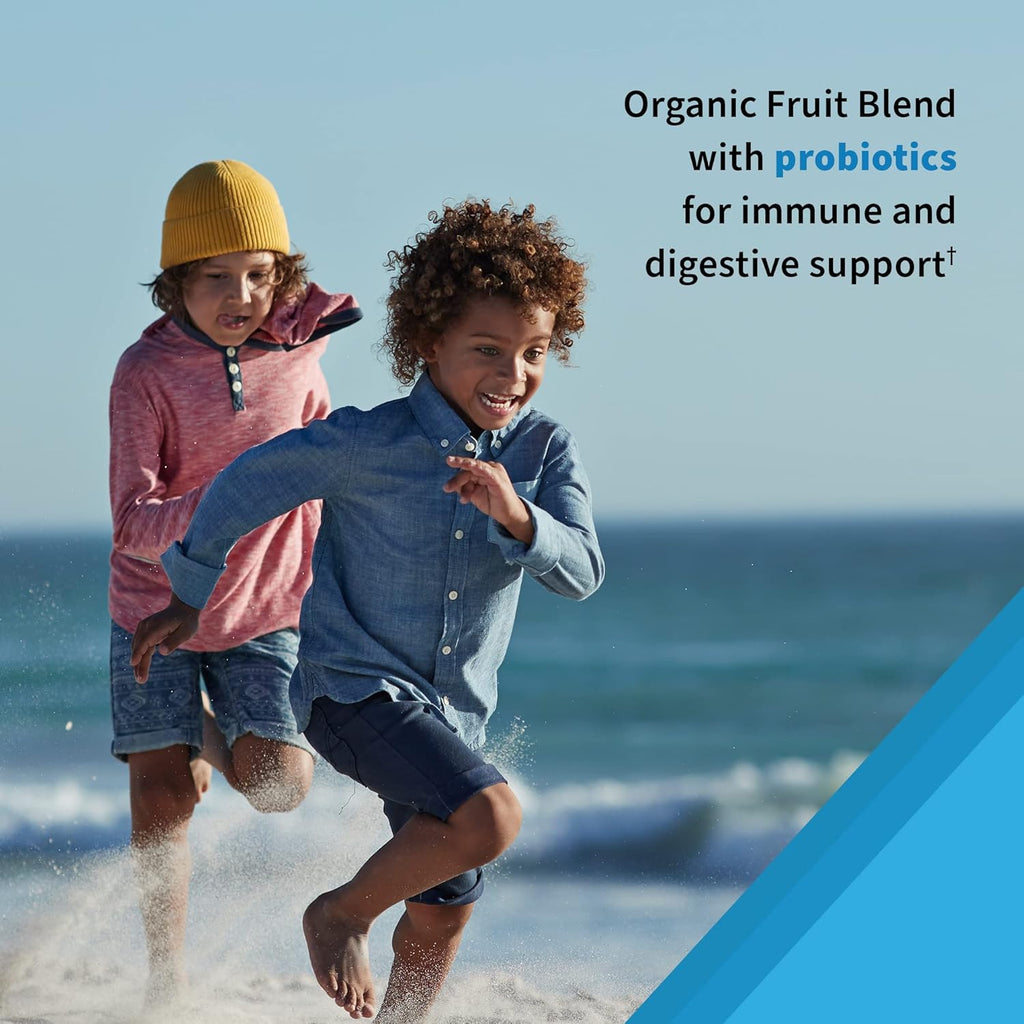 Garden of Life Kids Multivitamin Gummy with Iron & Probiotics, Orange, 30 Day Supply T82752