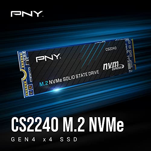 PNY CS2240 1TB M.2 NVMe Gen4 Internal SSD W29340