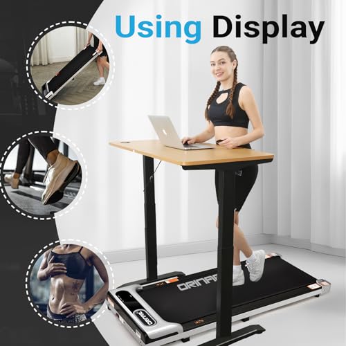 Walking Pad Under Desk Treadmill 2.5 HP Portable 3 in 1 with Remote Control S843130