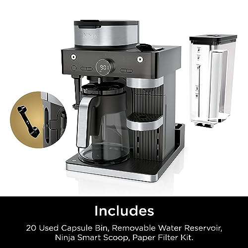 Ninja Espresso & Coffee Maker & Barista System, Black, CFN601 B20532