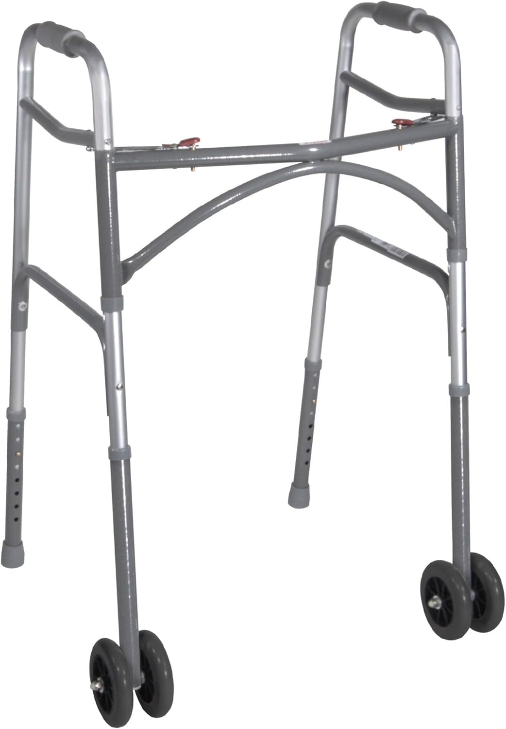 Drive Medical 10220-1WW Bariatric Folding Walker, Silver