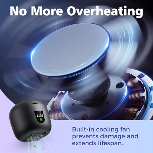 Ultrasonic Retainer Cleaner with Removable Tank for Aligners, Jewelry B601919
