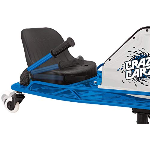 Razor Crazy Cart Blue Drift Trike for Kids and Teens W561664