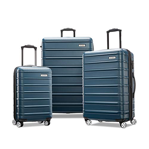 Samsonite Omni 2 Hardside Expandable Luggage 2-Piece Set, Lagoon Blue Q67173