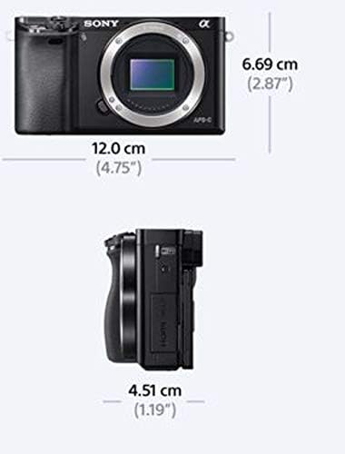 Sony Alpha a6000 Mirrorless Digital Camera 24.3MP with 16-50mm Lens (Renewed) G54900