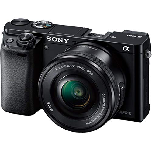 Sony Alpha a6000 Mirrorless Digital Camera 24.3MP with 16-50mm Lens (Renewed) G54900