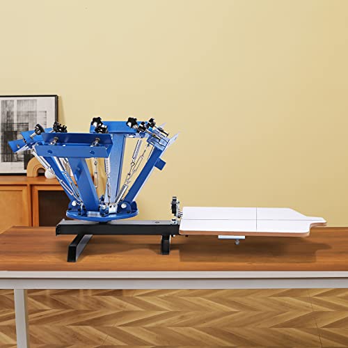 VEVOR Screen Printing Machine 1 Color 1 Station Silk Screen Printing Press for T-Shirt DIY C724866