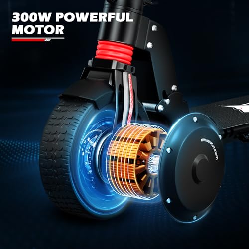 MoNiBloom E-Scooter Electric Folding Scooter with LED Display and Bluetooth APP E53743