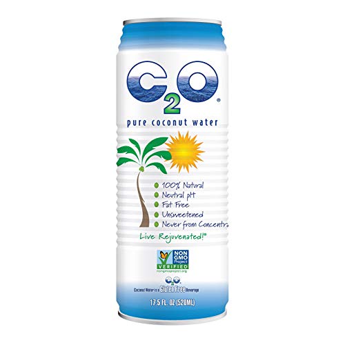 C2O Pure Coconut Water, 17.5 FZ (Pack of 5)