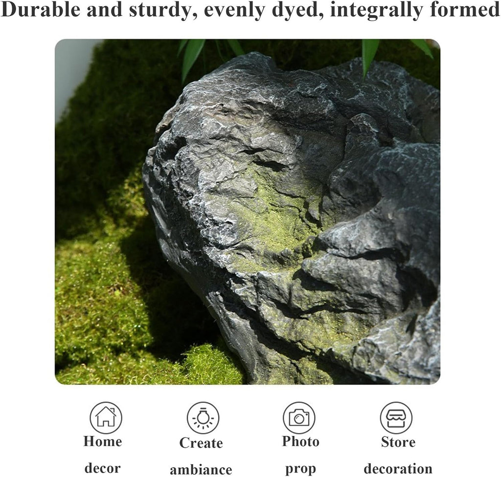 Artificial Rock Cover Faux Stone Septic Lid for Outdoor Landscaping Y3716