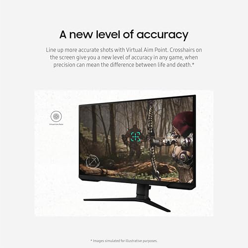 Samsung 27-Inch Odyssey G3 (G30D) FHD Gaming Monitor, 180Hz, 1ms U7359