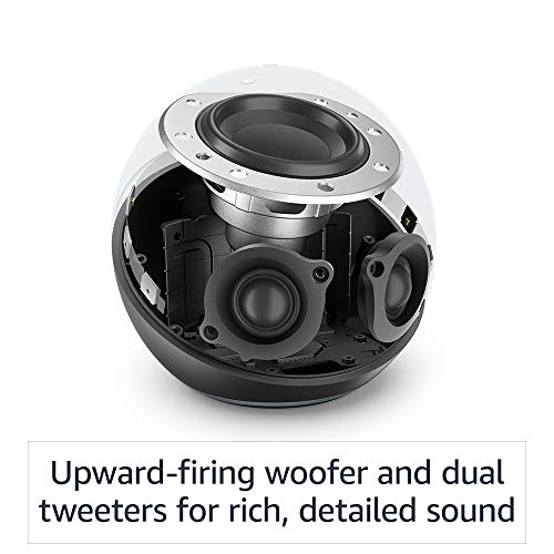 Amazon Echo (newest model) Alexa speaker with premium sound, Charcoal K5672