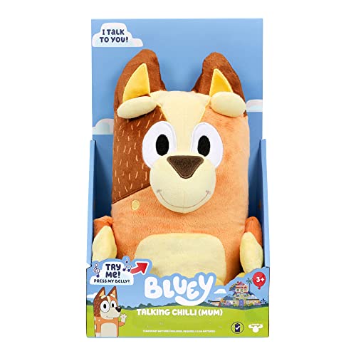 Bluey 13" Talking Plush Interactive Sing Along L589
