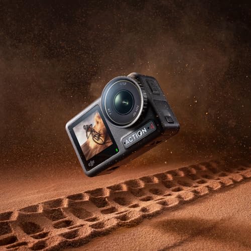 DJI Osmo Action 4 Standard Combo, 4K/120fps Waterproof Action Camera Z960