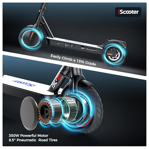 iScooter Electric Scooter for Adults, Long Range Commuting with Cruise Control F733591