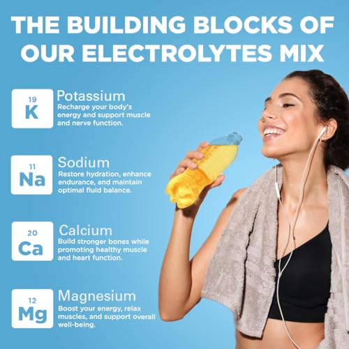 Keto Vitals Electrolytes Powder Sugar-Free Zero Carbs S951