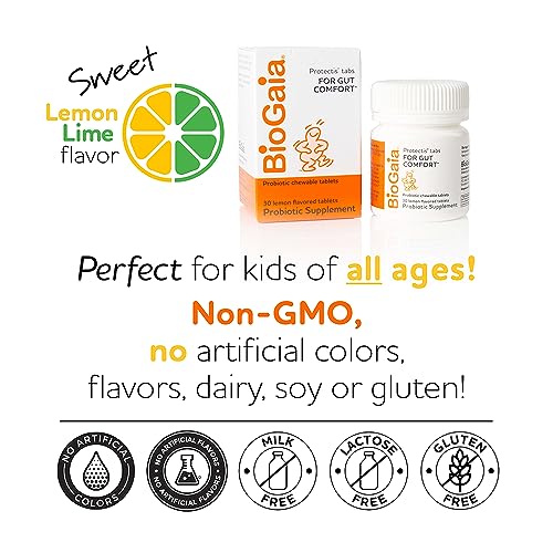 BioGaia Protectis Chewable Tablets for Kids, 30 Count, 3 Pack Z420151