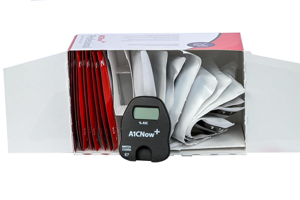 A1CNow+ Hba1c Blood Monitor with Sampler, 10 Test Kit B571099