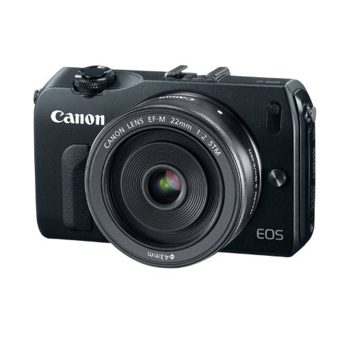 Canon EOS M Compact System Camera with EF-M22 STM Lens, Black B341