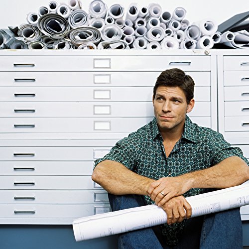 Safco Products 5-Drawer Flat File, 36" W x 24" D, White X8304