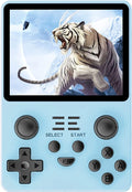 Powkiddy RGB20S Handheld Retro Game Console with 15000 Pre-Installed Games,Save and Load Function (Blue, 64GB)