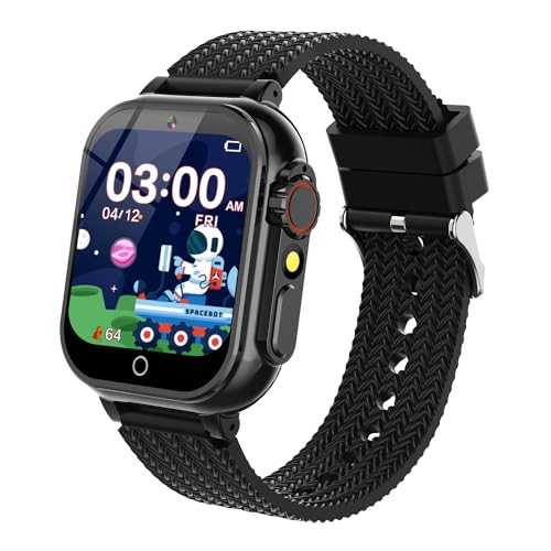 Kids Smart Watch Gift for Girls Age 5-12, HD Touch Screen Girls Watch with 32 Puzzle Games, Camera Music Player Learn Card Pedometer Educational Toys Birthday Gifts for Girls Ages 5 6 7 8 9 10