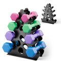 Dumbbell Rack Stand with Protective Edge Rubber Covers for Home Gym P303197