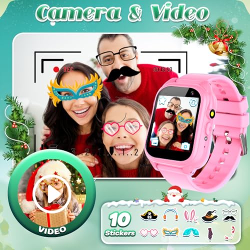 Kids Waterproof Smart Watch for Boys Girls Ages 3-12 with Camera and Games A870