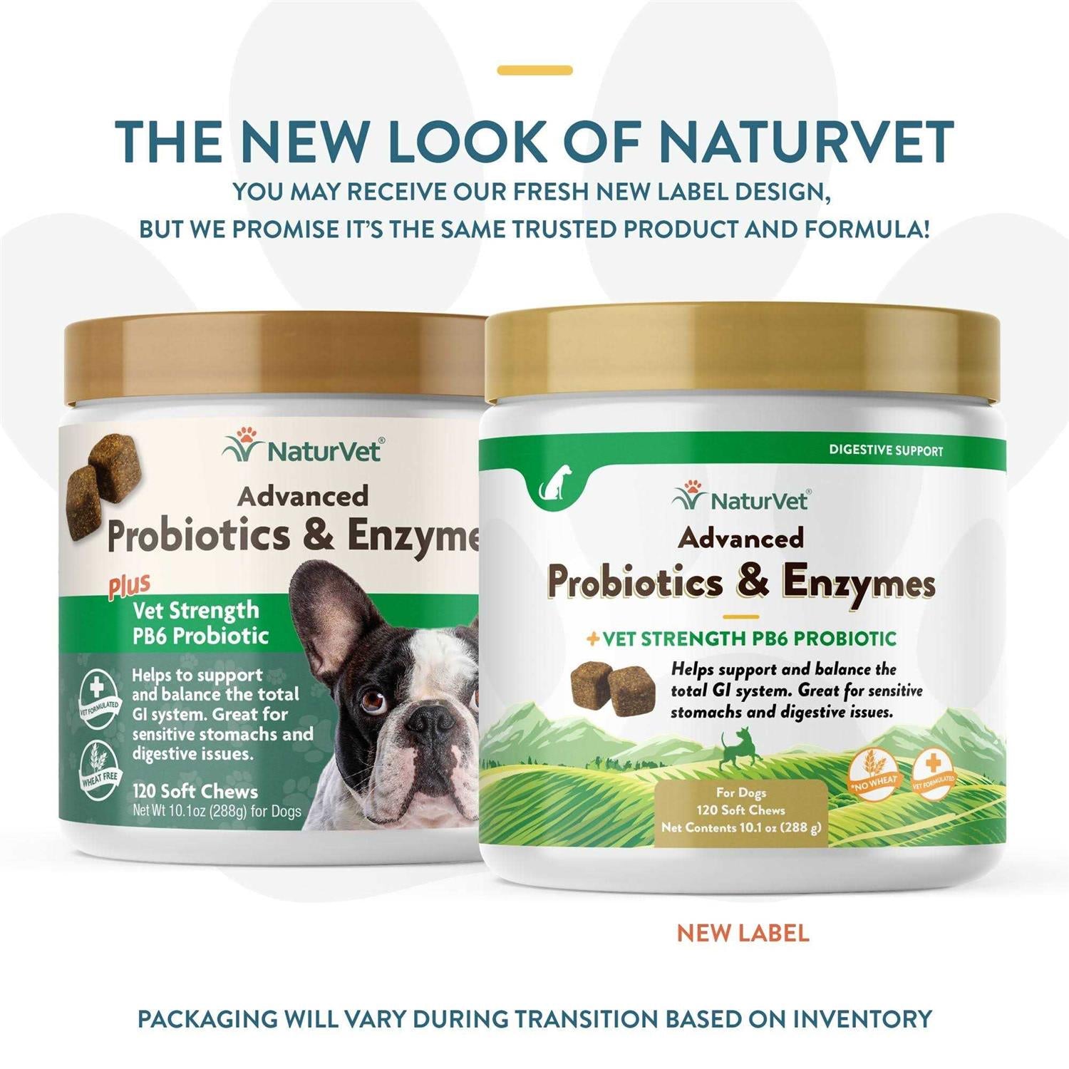 NaturVet Advanced Probiotics Enzymes for Pets R9807