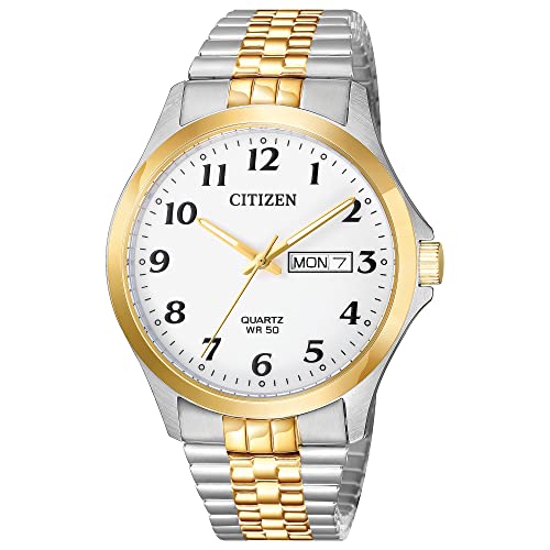 Citizen Quartz Mens Watch, Stainless Steel, Classic