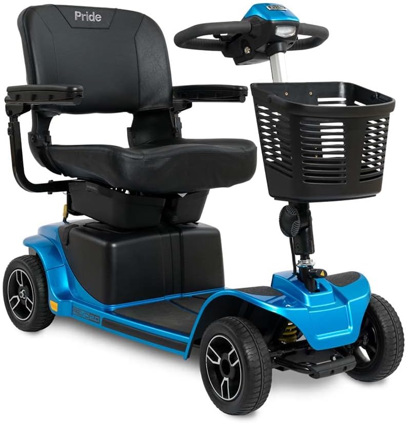Pride Mobility Revo 2.0 4 Wheel S67 Mobility Scooter for Adults, 400 lbs Capacity W84264