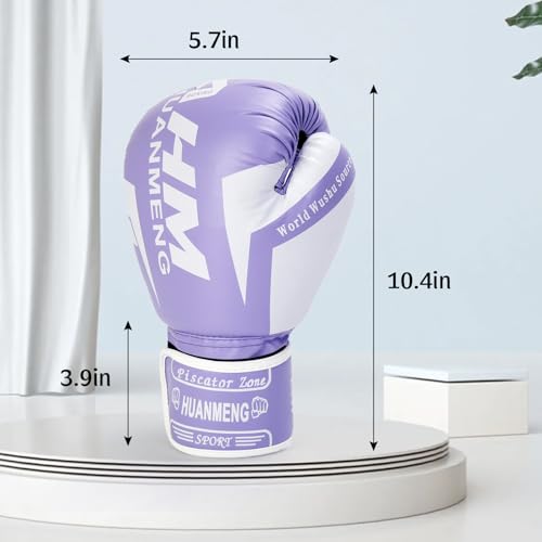 Boxing Training Gloves for Women & Adult, Shockproof for Muay Thai Sparring Kickboxing H187602