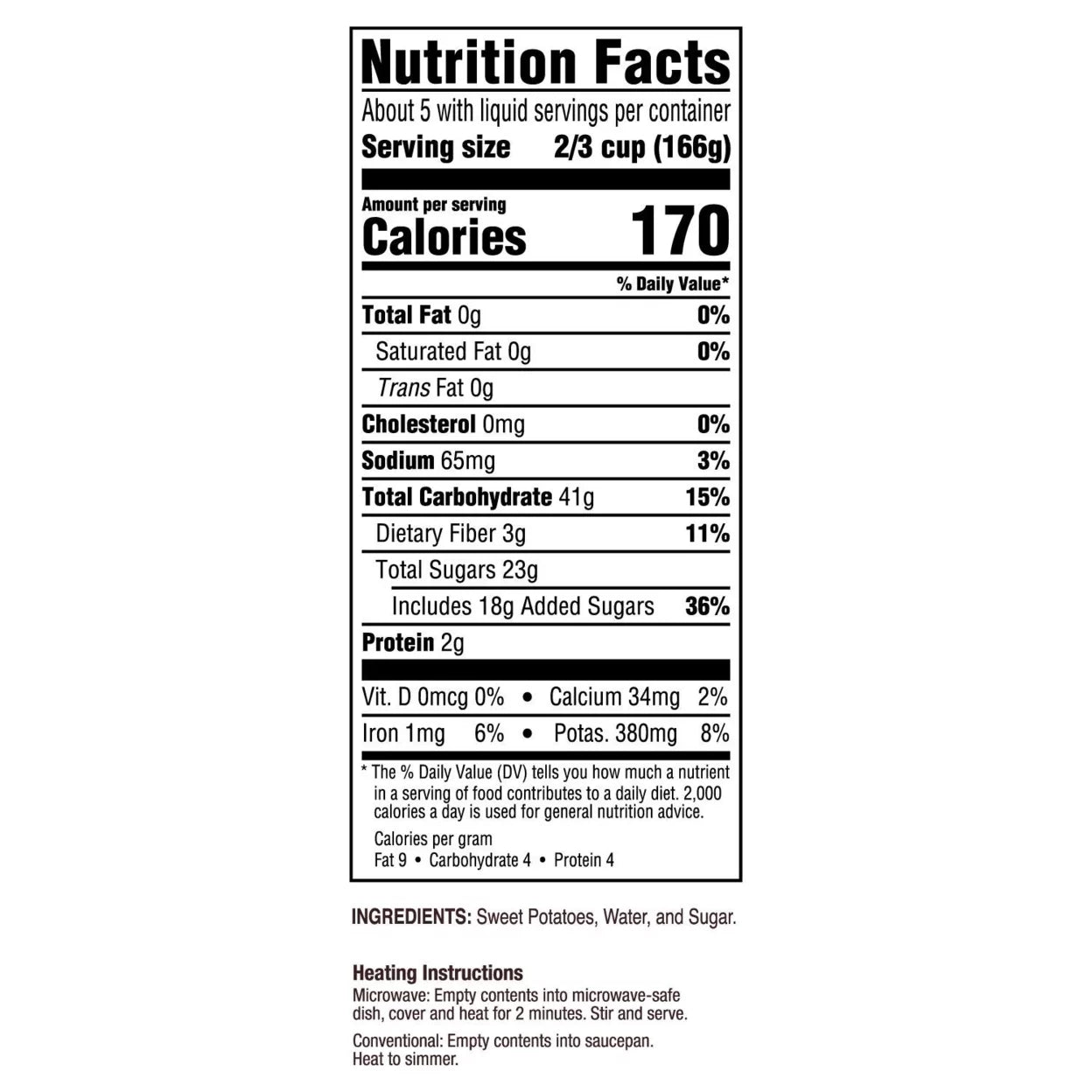Bruce's Cut Yams 29 oz (Pack of 4) O174891