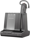 Plantronics - Savi 8240 Office-Wireless DECT Single In-Ear(Mono) Headset-Convertible (3 wearing styles)-Noise Cancelling Mic-Connects to Deskphone/ PC Mac-Works with Teams (Certified), Zoom & more