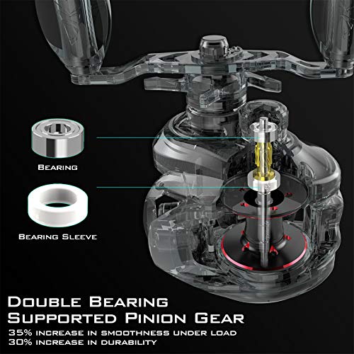 KastKing Royale Legend II Baitcasting Reel, Compact Design, Carbon Fiber Drag O272137