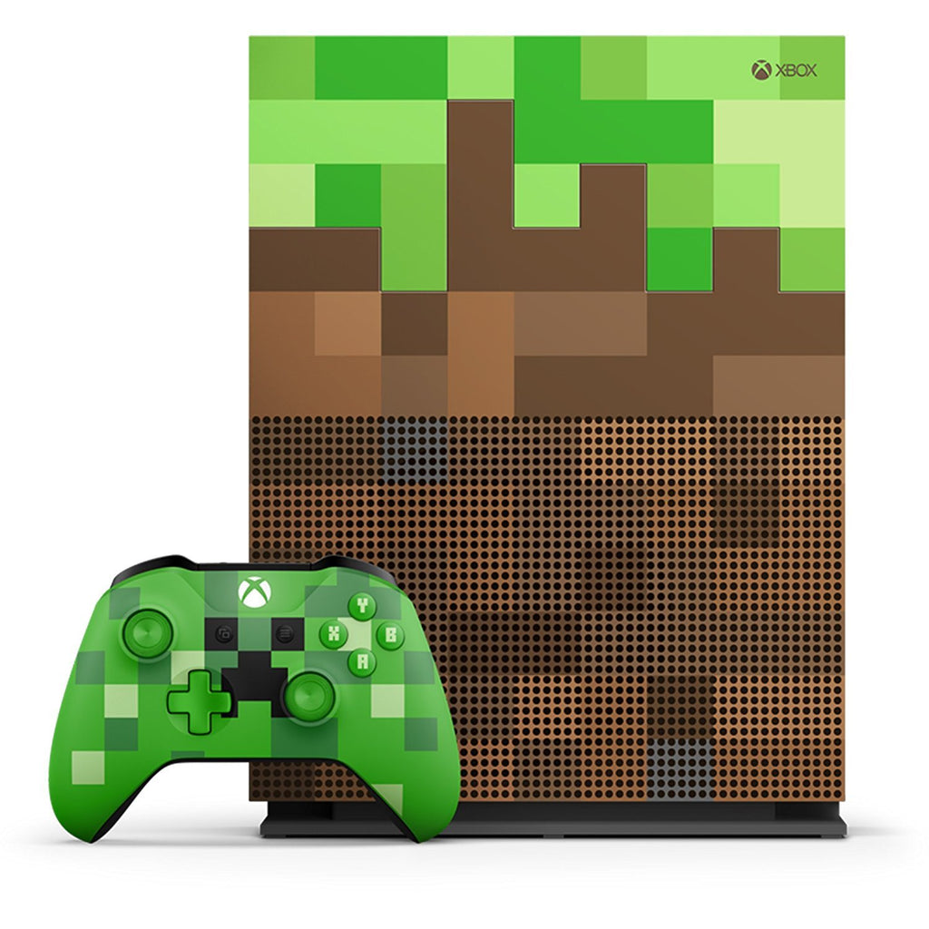 Xbox One S 1TB Limited Edition Minecraft Bundle N7741