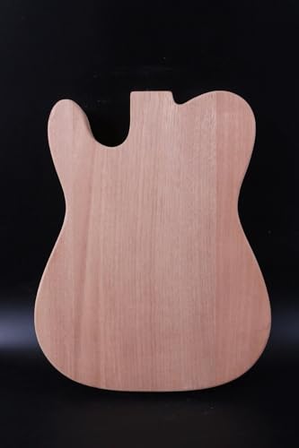 Mahogany Unfinished HH Electric Guitar Body D71277