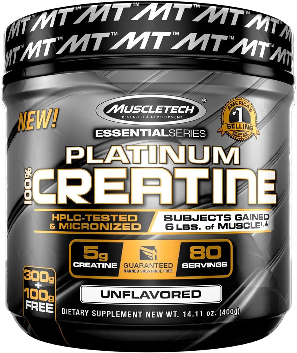 Muscletech Nitro-Tech Whey Protein Isolate & Creatine Monohydrate Powder I3666