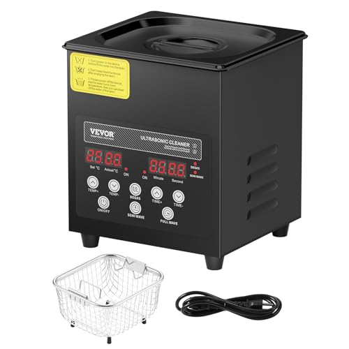VEVOR 10L Ultrasonic Cleaner, 240W Digital Machine with Heater & Timer C9757