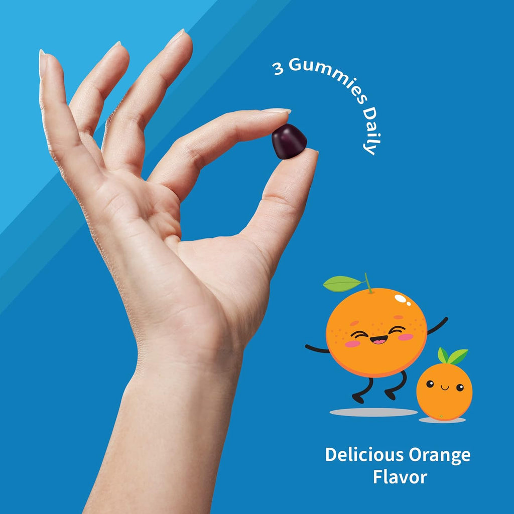 Garden of Life Kids Multivitamin Gummy with Iron & Probiotics, Orange, 30 Day Supply T82752