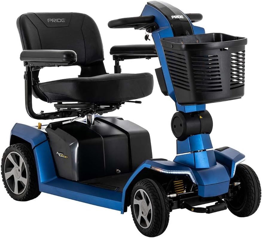 Pride Mobility Zero Turn 10 4 Wheel S710ZT Mobility Scooter for Adults K585623